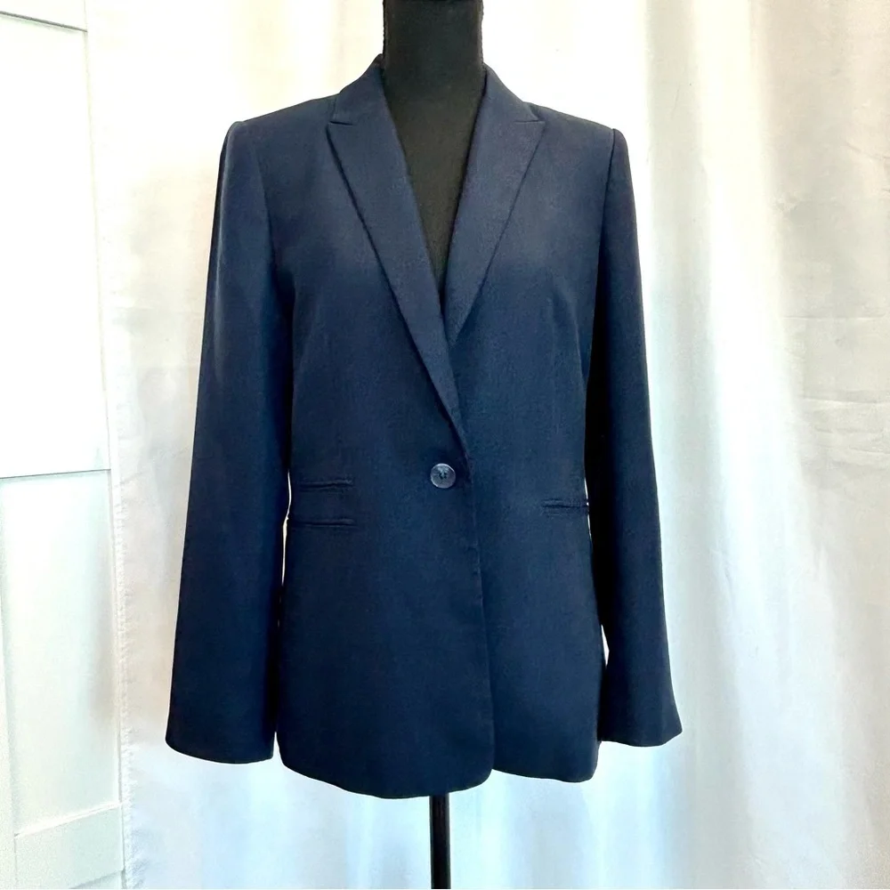 MELANIE Lyne blue blazer Sz 8 career business professional 
Excellent condition - Picture 14 of 14